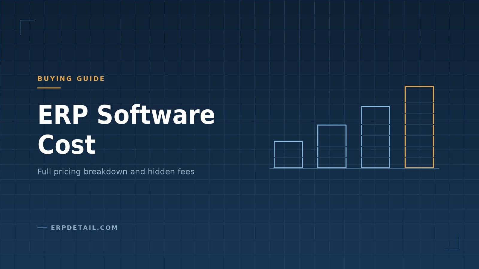 ERP Software Cost: Full Pricing Breakdown and Hidden Fees