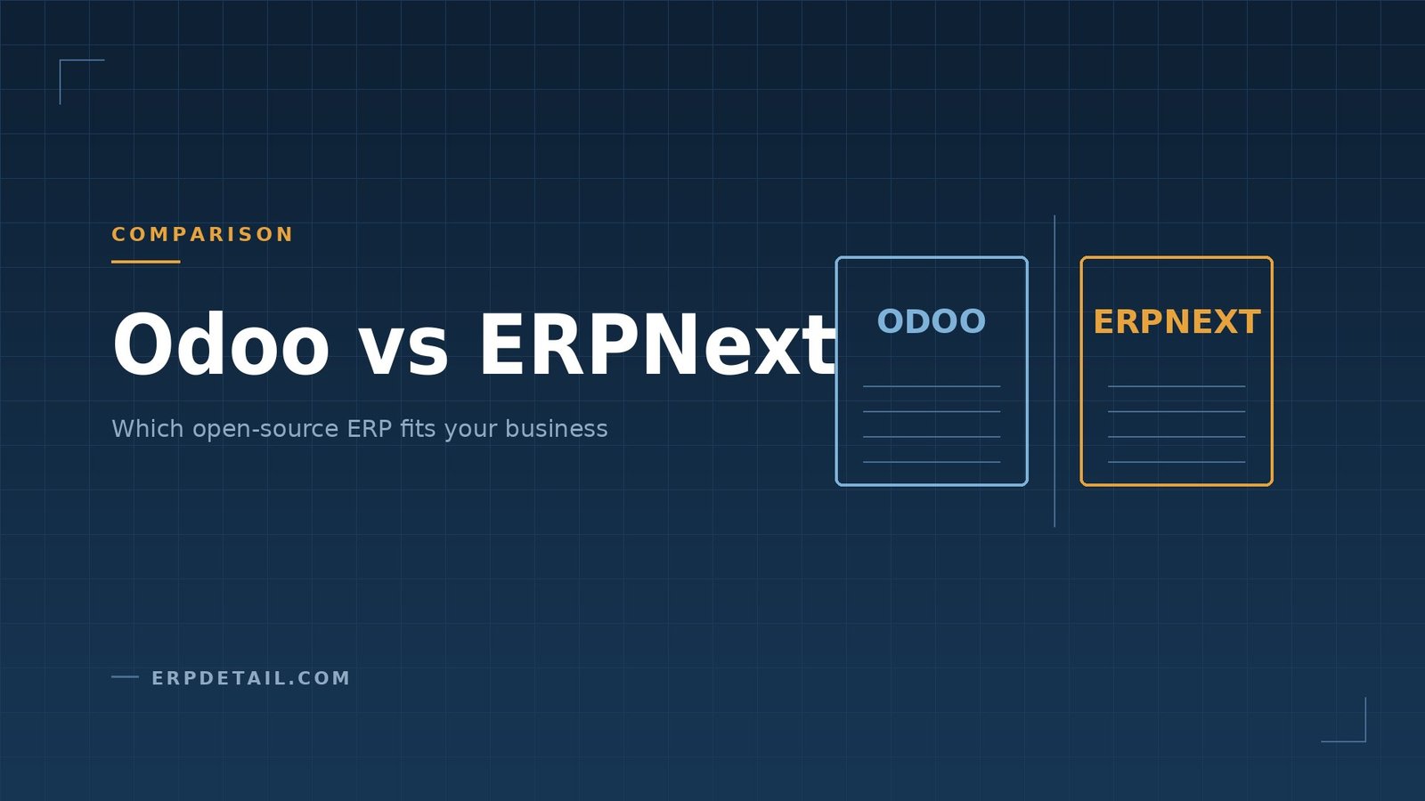 Odoo vs ERPNext: Which Open-Source ERP Is Right for a Small Business?